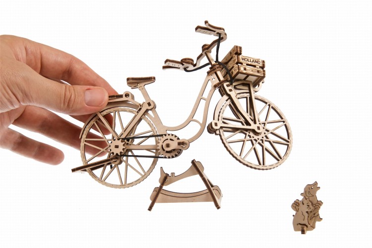Holenderski rower - ruchomy model DIY Ugears
