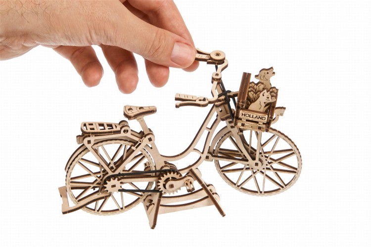 Holenderski rower - ruchomy model DIY Ugears