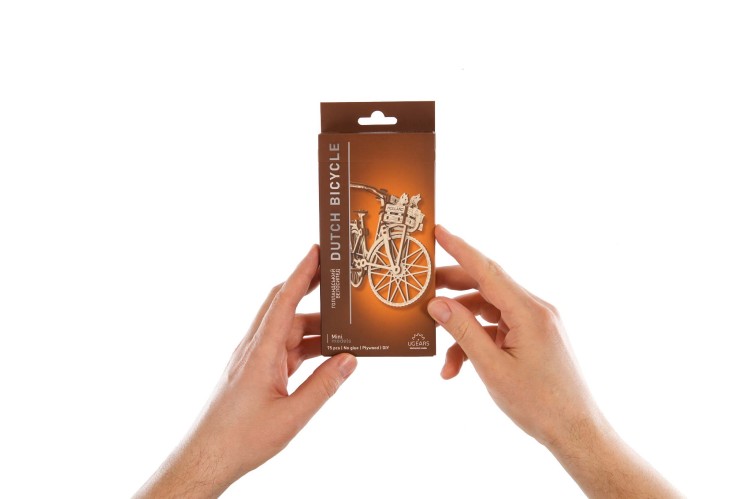 Holenderski rower - ruchomy model DIY Ugears