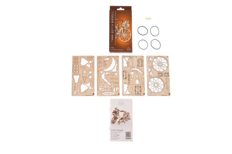 Holenderski rower - ruchomy model DIY Ugears