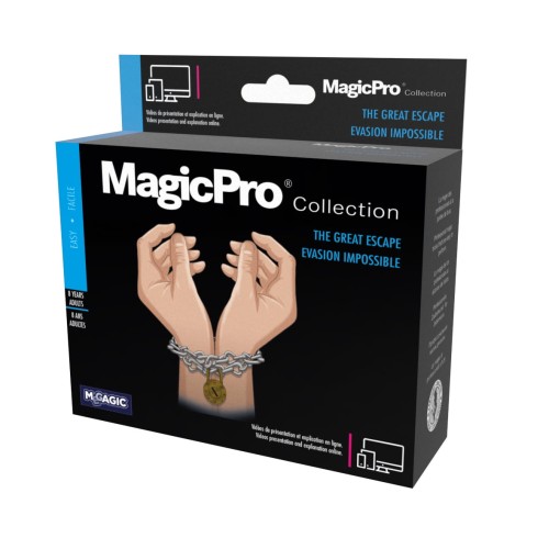 Ucieczka - klasyczna sztuczka magiczna z łańcuchem