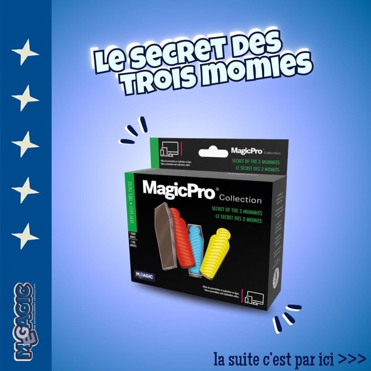 Trzy mumie - sztuczka magiczna