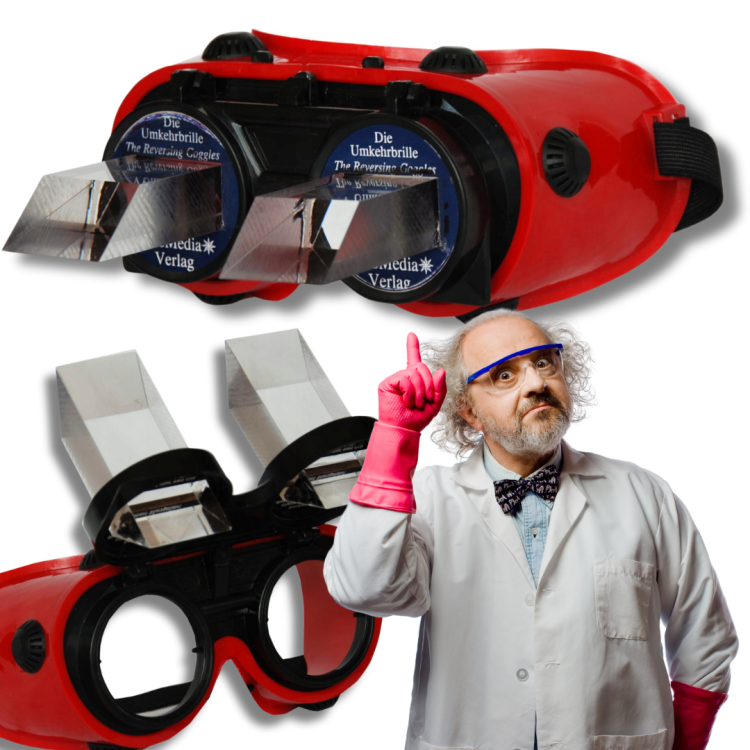 Gogle odwracające obraz