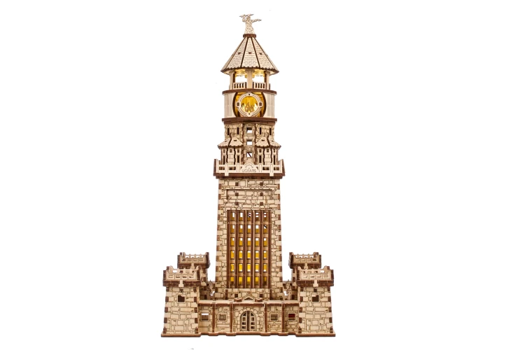 Latarnia Morska w Aleksandrii, drewniany model do składania Ugears