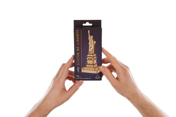 Statua Wolności – mały model do składania Ugears