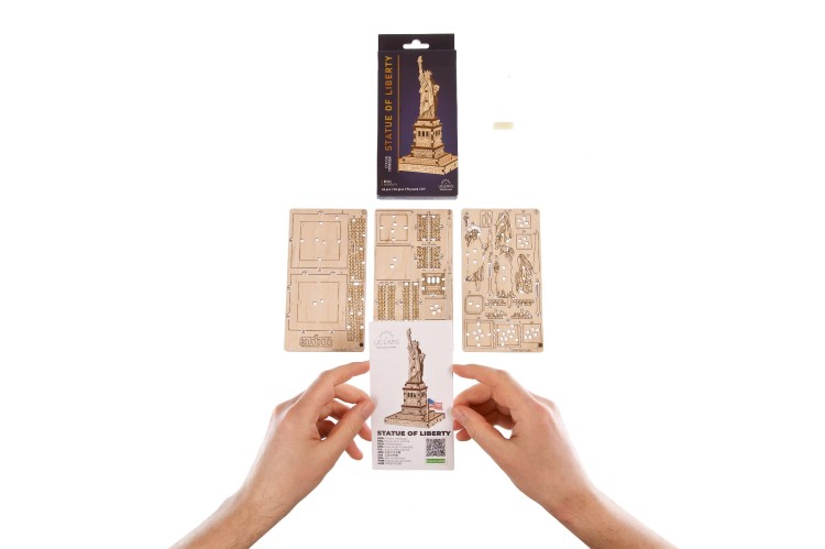 Statua Wolności – mały model do składania Ugears