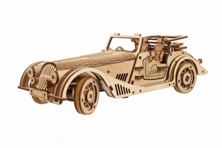 Sport Car Rapid Mouse – model mechaniczny samochodu do składania Ugears