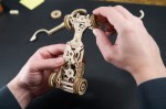 Sport Car Rapid Mouse – model mechaniczny samochodu do składania Ugears