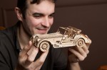 Sport Car Rapid Mouse – model mechaniczny samochodu do składania Ugears