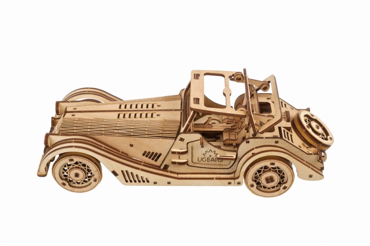 Sport Car Rapid Mouse – model mechaniczny samochodu do składania Ugears