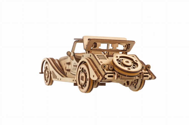 Sport Car Rapid Mouse – model mechaniczny samochodu do składania Ugears