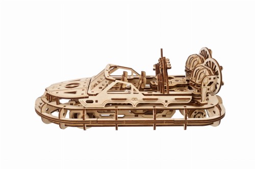 Poduszkowiec ratunkowy – Model Mechaniczny do składania Ugears