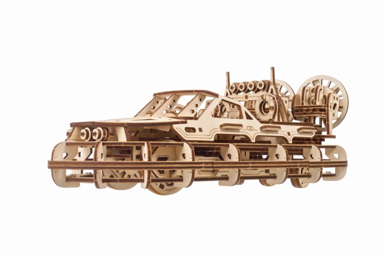 Poduszkowiec ratunkowy – Model Mechaniczny do składania Ugears