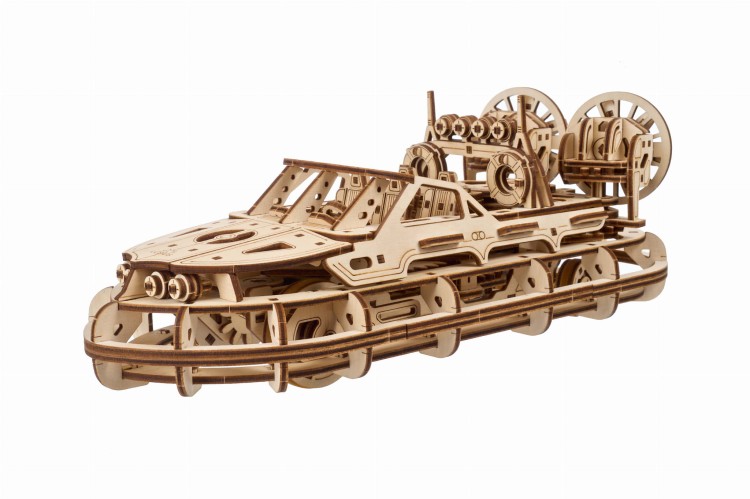 Poduszkowiec ratunkowy – Model Mechaniczny do składania Ugears
