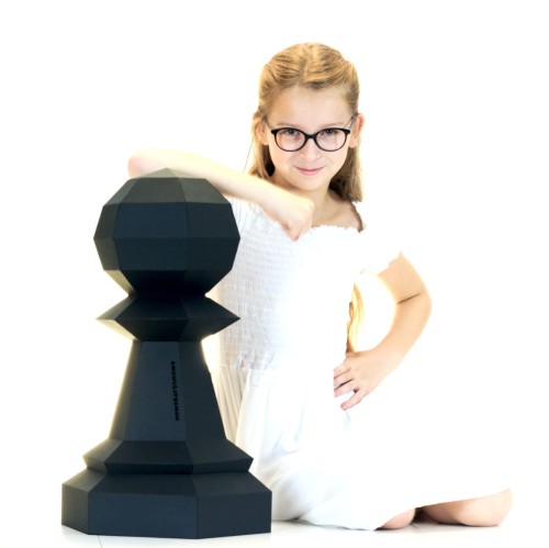 Pionek szachowy - pudełko na drobiazgi Nowe Kartonowe