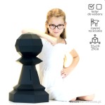 Pionek szachowy - pudełko na drobiazgi Nowe Kartonowe