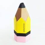 Ołówek - pudełko na drobiazgi Nowe Kartonowe