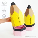 Ołówek - pudełko na drobiazgi Nowe Kartonowe