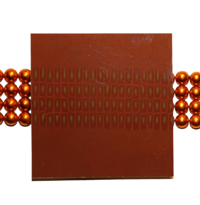 Folia Nanobrick do wizualizacji pola magnetycznego (brązowa)