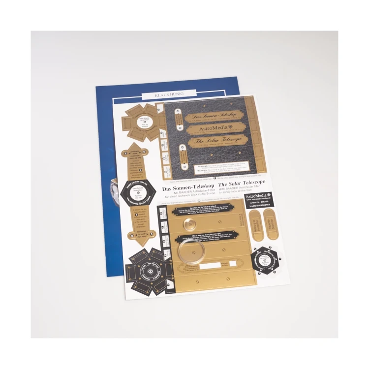 Teleskop do obserwacji słońca (pow. 6,5 x) do samodzielnego montażu