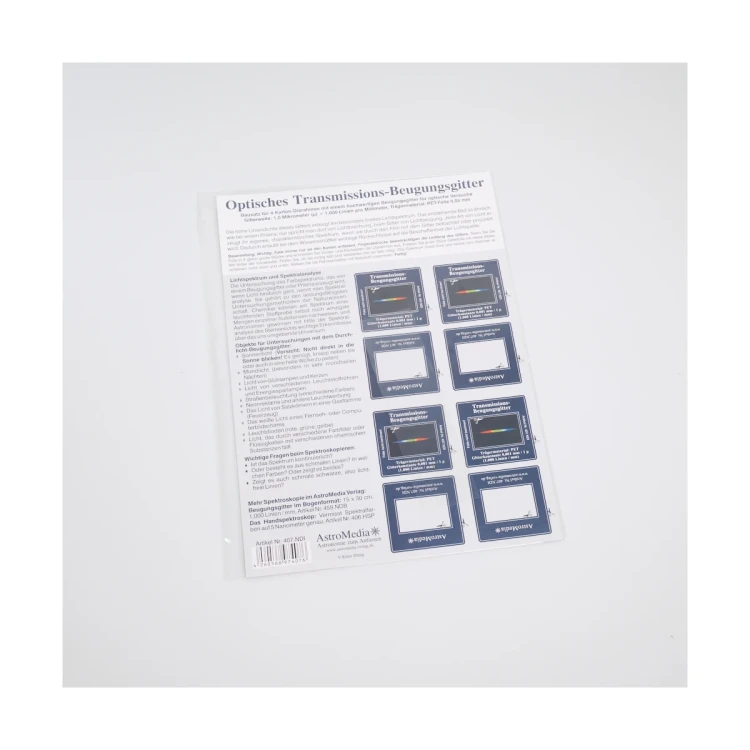 Siatka dyfrakcyjna 1000 linii na mm