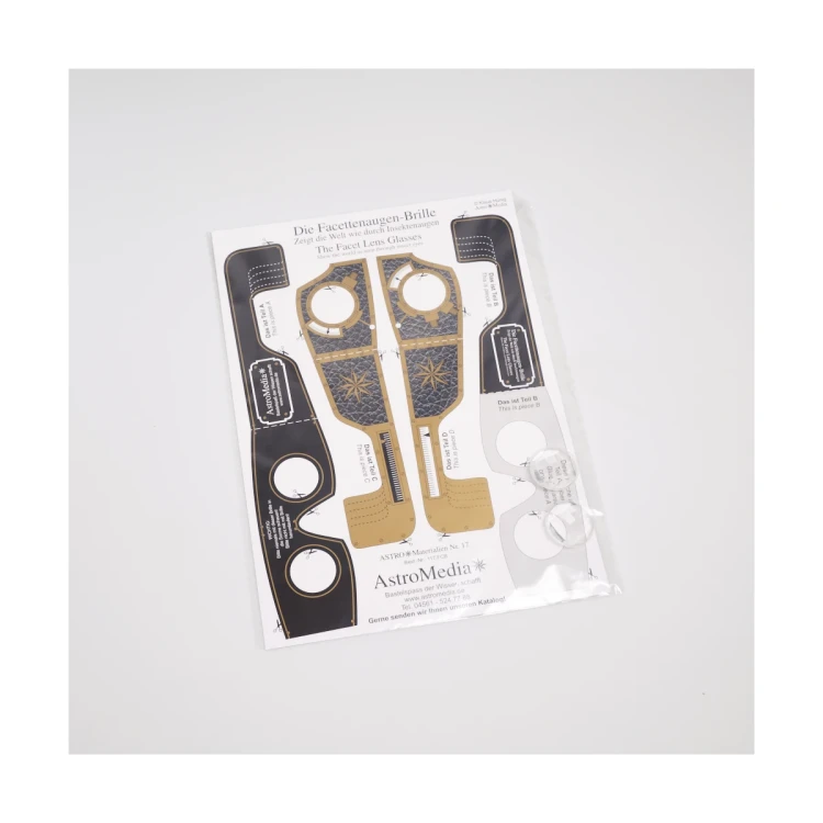 Owadzie okulary AstroMedia - zawartość zestawu