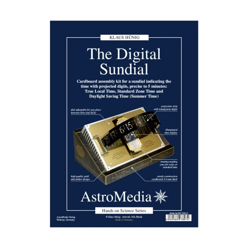 Cyfrowy zegar słoneczny okładka