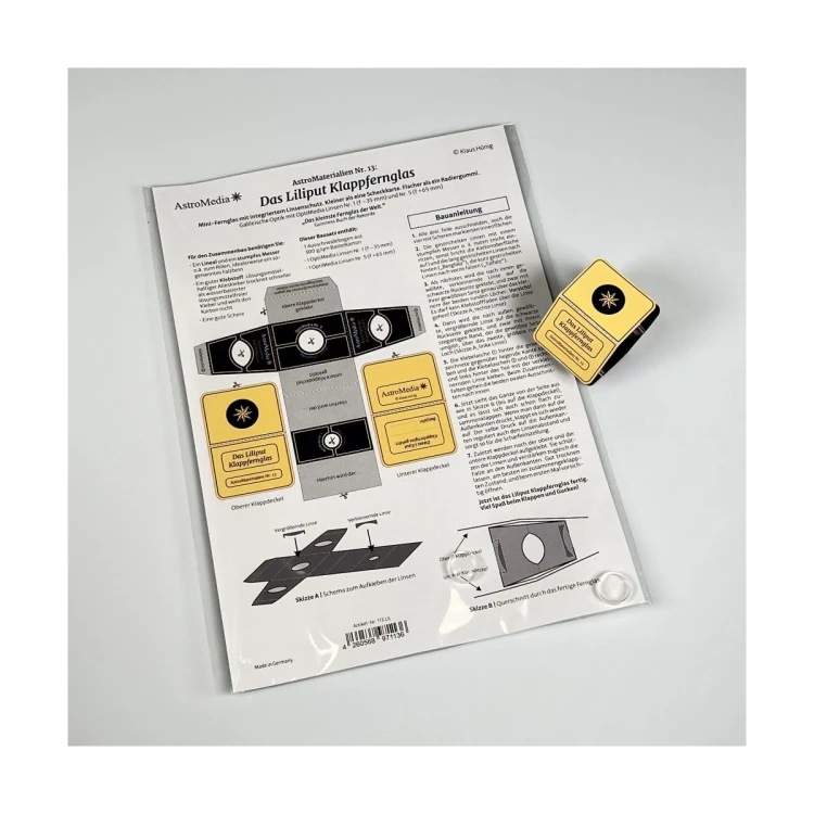 Najmniejsza lornetka świata - zawartość zestawu