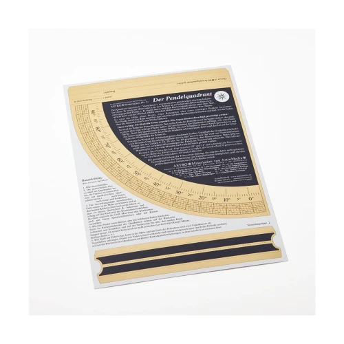 Kwadrant; zestaw edukacyjny do samodzielnego montażu