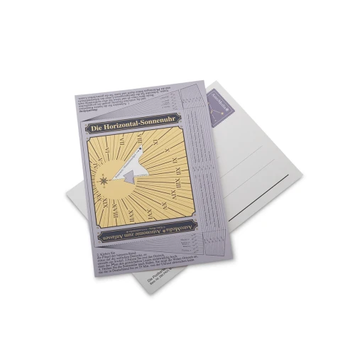 Pocztówka zegar słoneczny