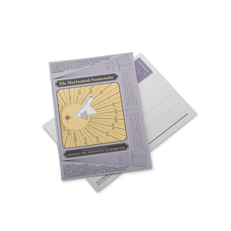 Pocztówka zegar słoneczny