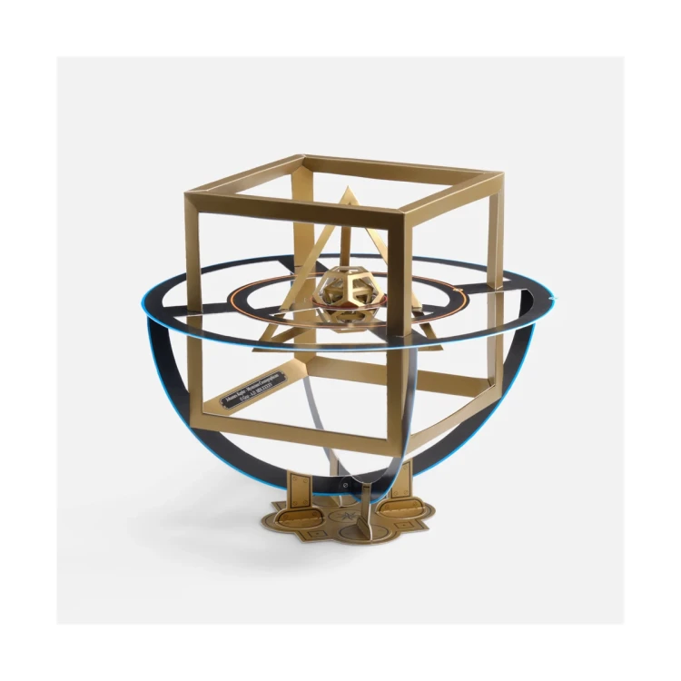 Model układu słonecznego wg Keplera DIY