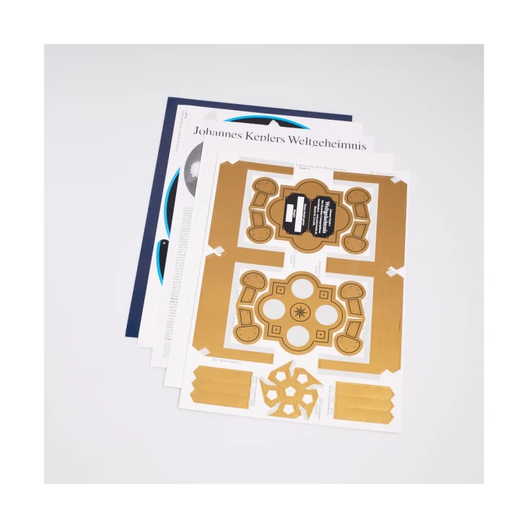 Model układu słonecznego wg Keplera DIY