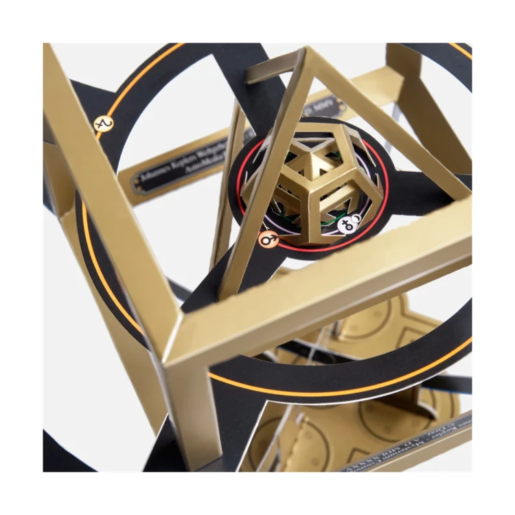 Model układu słonecznego wg Keplera DIY