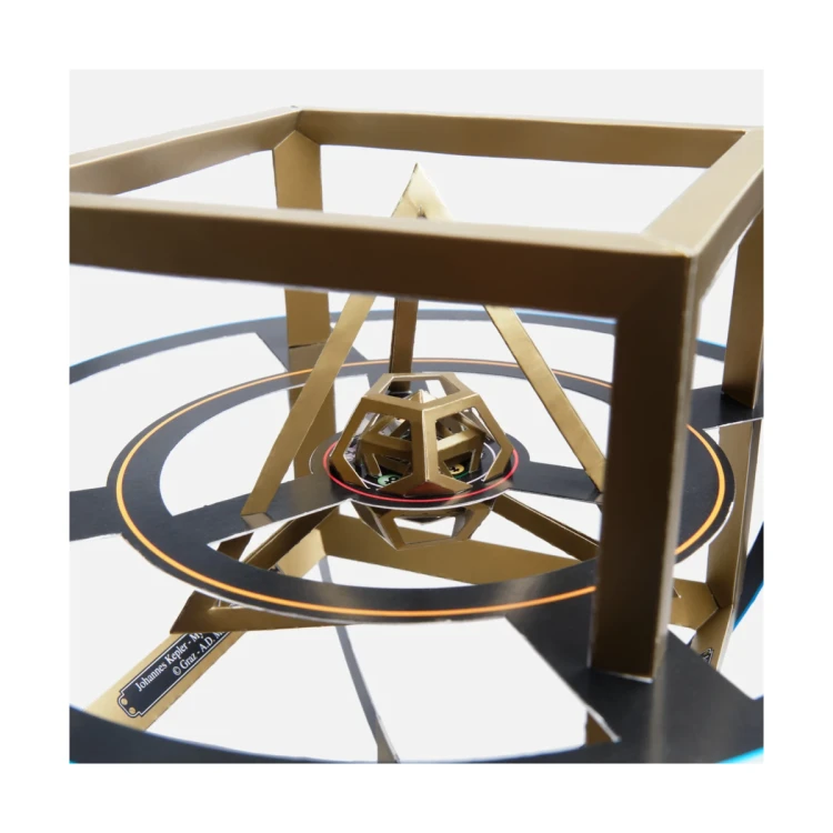 Model układu słonecznego wg Keplera DIY