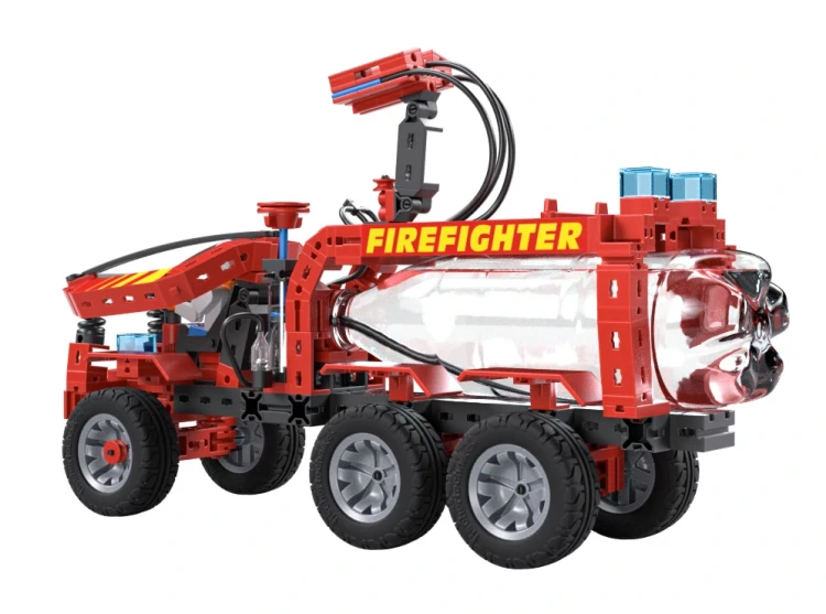 Firefighter fishertechnik - Wóz strażacki wersja kołowa