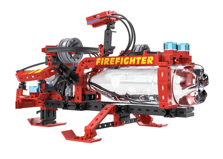 Firefighter fishertechnik - Wóz strażacki wersja aicraft