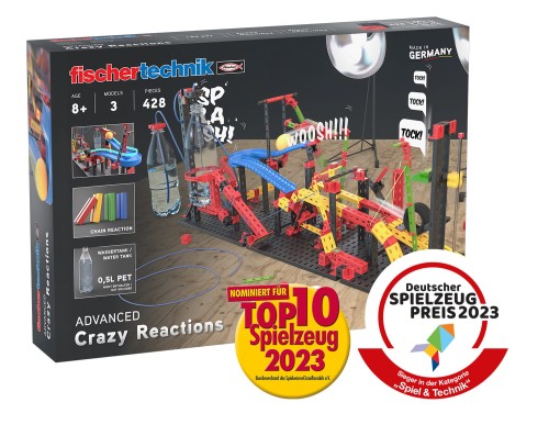 Crazy Reactions - reakcje łańcuchowe od fischertechnik