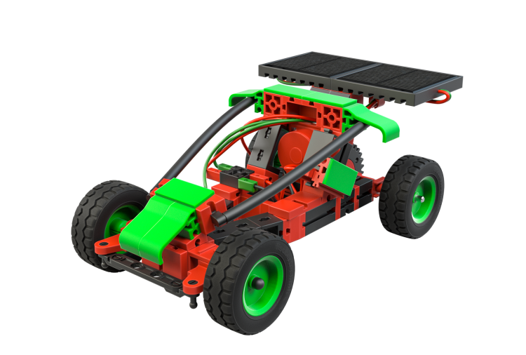 Auto z panelem solarnym - fischertechnik Green Energy