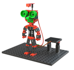 Ludzik ruszający głową - fischertechnik Green Energy