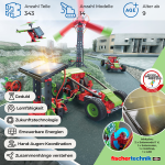 Green Energy - zielona energia - fischertechnik Zdobywca nagrody „German Toy Award 2021” („Deutscher Spielzeugpreis 2021”) w kategorii „Zabawa i technologia”.