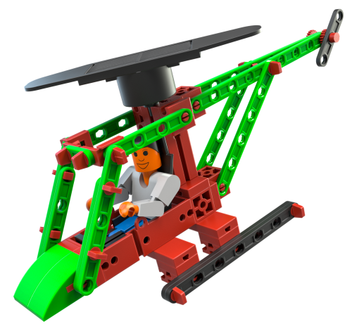 Helikopter - zestaw fischertechnik Solar