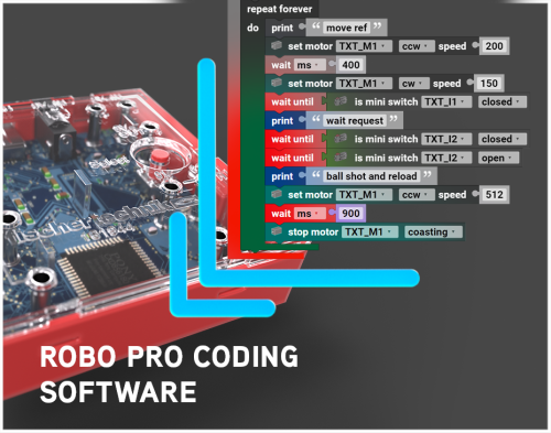 Fischetechnik Smart Robots Pro - kompletny pakiet do nauki programowania dla ośmiolatka i starszych