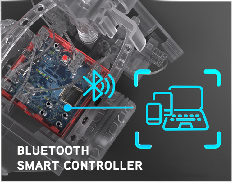 Fischetechnik Smart Robots Pro - kompletny pakiet do nauki programowania dla ośmiolatka i starszych