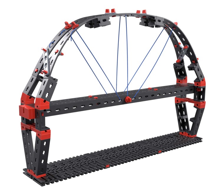 Łukowy most podwieszany