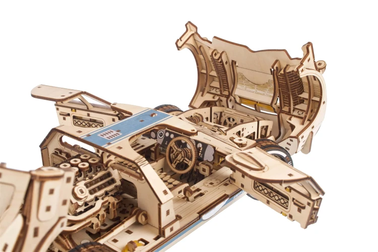 UGT-24 Wyścigówka Enduro – Model Mechaniczny do składania Ugears