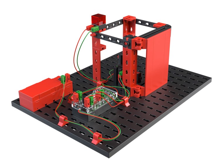 E-Tronic fischertechnik - system alarmowy