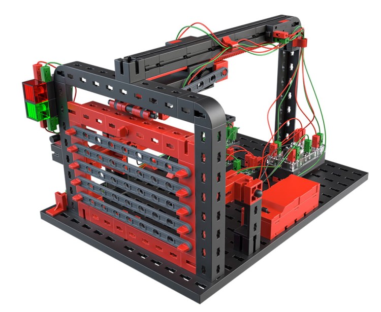E-Tronic fischertechnik -drzwi garażowe