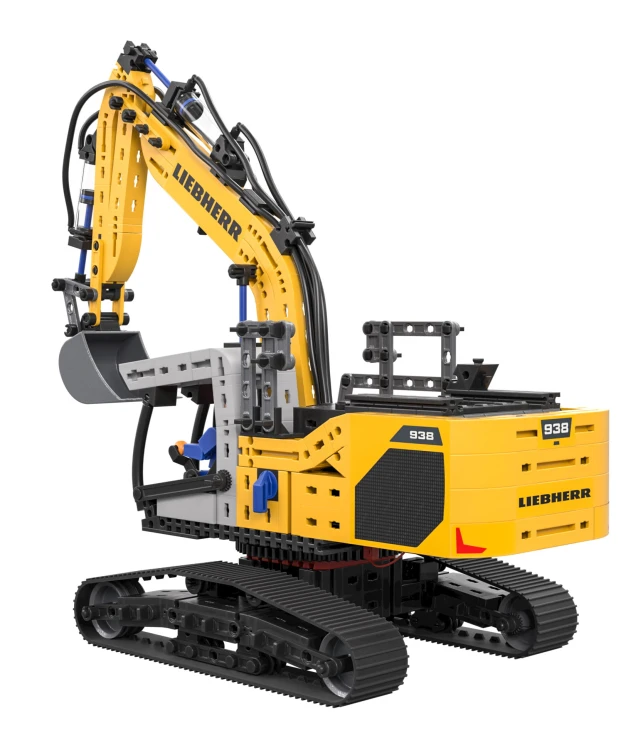 Liebherr R 938 - realistyczny model koparki z napędem pneumatycznym