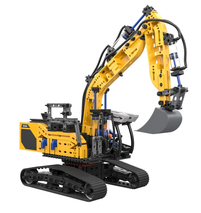 Liebherr R 938 - realistyczny model koparki z napędem pneumatycznym